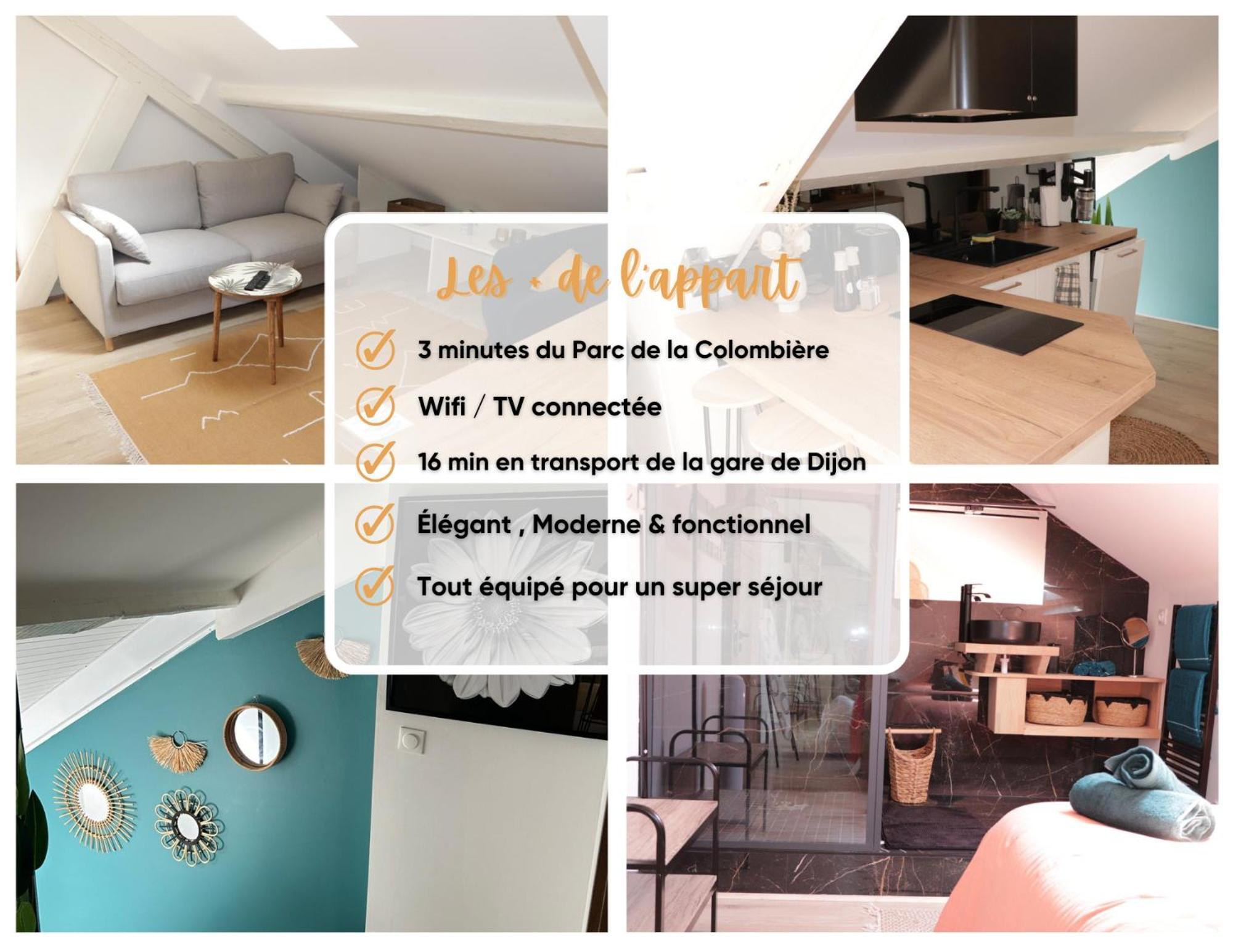 Dijon, 4 Couchages, Centre Historique *